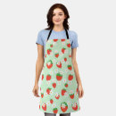 Search for strawberry pattern aprons Cute
