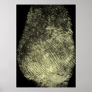 Search for fingerprints posters Crime