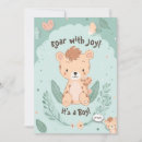 Search for fun baby boy shower invitations Its a boy