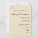 Search for champagne wedding invitations Calligraphy