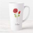 Search for rose flower mugs Watercolor floral