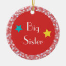 Search for big christmas tree decorations Sibling