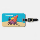 Search for crab luggage tags Cute