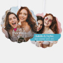 Search for two sided photo christmas tree decorations Bff