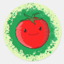 Search for cartoon tomato stickers Food