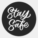 Search for stay safe stickers Motivation