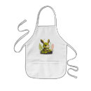 Search for rabbit drawing aprons For kids