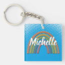 Search for rainbow colour key rings Whimsical