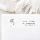 Search for petal return address labels Watercolor