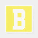 Search for initial napkins White