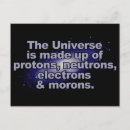 Search for morons postcards Joke