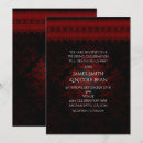 Search for gothic damask invitations Elegant