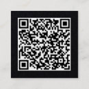 Search for minimal business cards Qr code