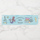 Search for mermaid water bottle labels Purple