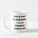 Search for italian grandpa mugs Nonna