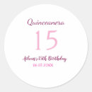 Search for 15th stickers Quinceanera 15th birthday
