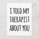 Search for therapist postcards Funny