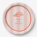 Search for seashell paper plates Hand drawn