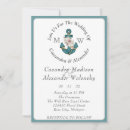 Search for rope wedding invitations Ocean