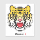 Search for tiger design stickers Face