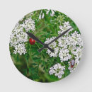 Search for ladybug clocks Flower