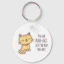 Search for orange kitty cat key rings Tabby