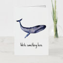 Search for blue whale cards Watercolor