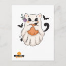 Search for kawaii ghosts postcards Pumpkin
