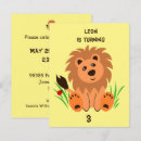 Search for ladybirds 4x5 invitations Illustration