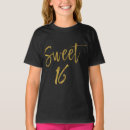Search for sweet sixteen tshirts Black