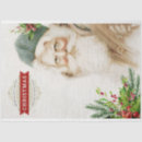 Search for vintage christmas decoupage paper Santa