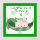 Search for triplet birth announcement cards Babies