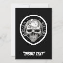 Search for bone white invitations Skull