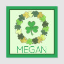 Search for irish name tags Shamrock
