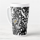 Search for life quote mugs Black and white