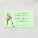 Search for cleaning girl business cards Services