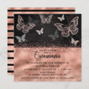 Search for glitter butterfly invitations Modern