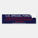 Search for special bumper stickers Forces