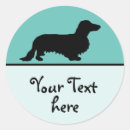 Search for long haired dachshund stickers Wiener