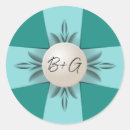 Search for teal wedding stickers Blue