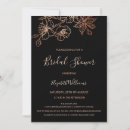 Search for goth bridal shower invitations Black