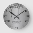 Search for 25th anniversary clocks Couple