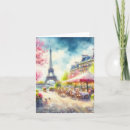 Search for eiffel tower cards invites Paris
