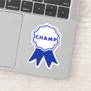 Search for first prize stickers Champion