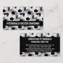 Search for soccer business cards Coach