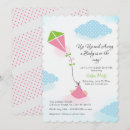 Search for kite baby shower invitations Up up and away