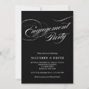 Search for unique engagement party invitations Calligraphy