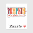 Search for fall season stickers Colourful