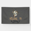 Search for halloween wedding banners Skeleton