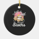 Search for cartoon christmas tree decorations Sloth